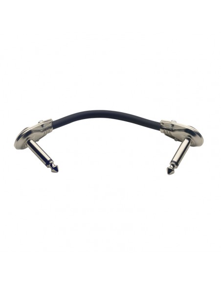 Patch cable, jack/jack (m/m), 10 cm (4")