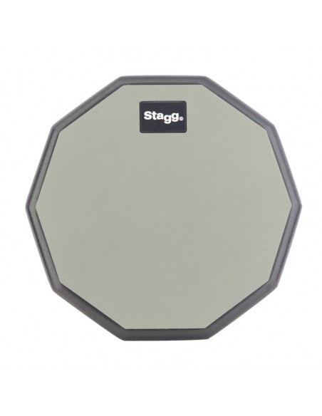 8" desktop practice pad, ten-sided shape