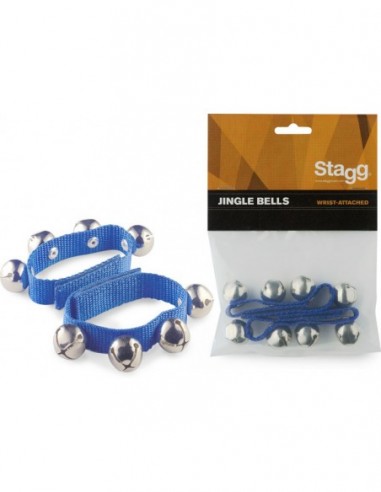 Set of two wrist bells - with four...