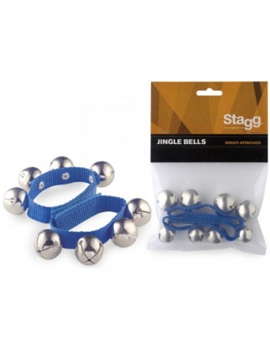 Set of two wrist bells - with four...