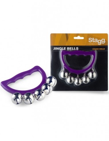 Jingle bells set with 5 bells