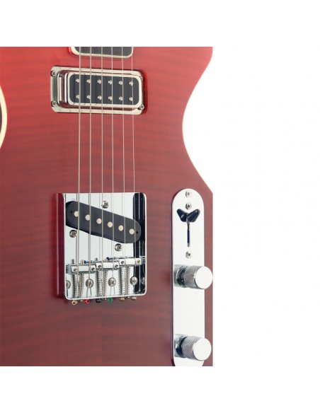Electric guitar, Silveray series, Custom Deluxe model, with solid alder body