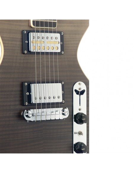 Electric guitar, Silveray series, Special Deluxe model, with solid mahogany body