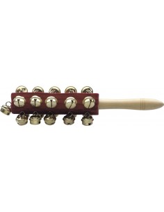 Set of sleigh bells on a...