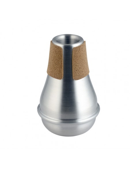 Compact practice mute for trombone