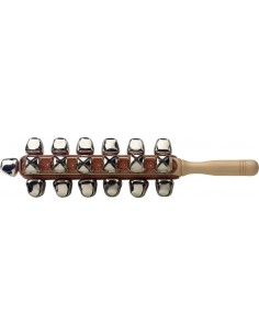 Set of sleigh bells on a...