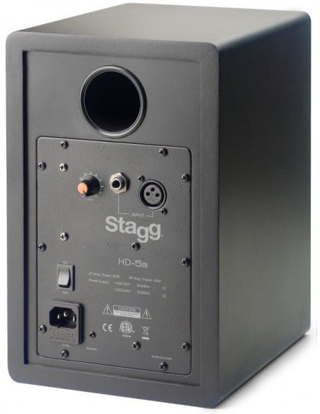 5’’ 2-way active studio monitor