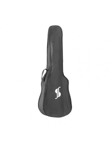 Traditional soprano ukulele with sapele top and gigbag