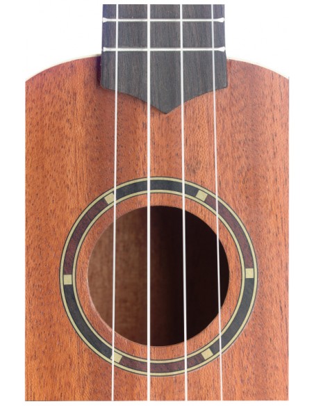 26697Traditional concert ukulele with sapele top and gigbag
