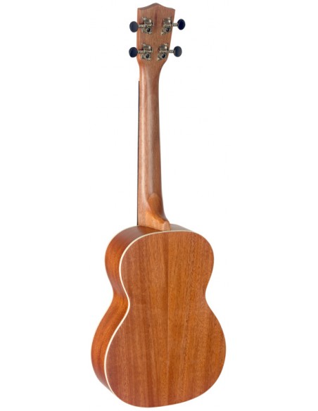 Traditional tenor ukulele with sapele top and gigbag