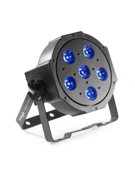 LightTheme™ ECOPAR 6 spotlight with 6 x 10-watt RGBWA (5 in 1) LED