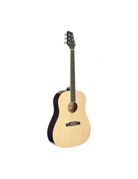 Slope Shoulder dreadnought guitar, natural colour