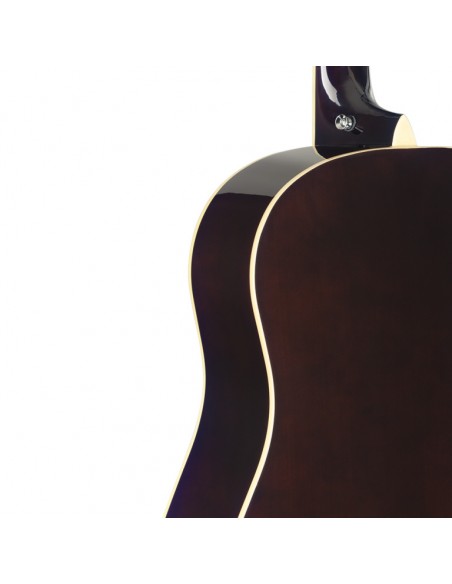 Slope Shoulder dreadnought guitar, natural colour