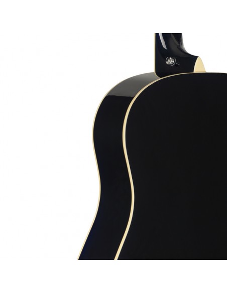 Slope Shoulder dreadnought guitar, black
