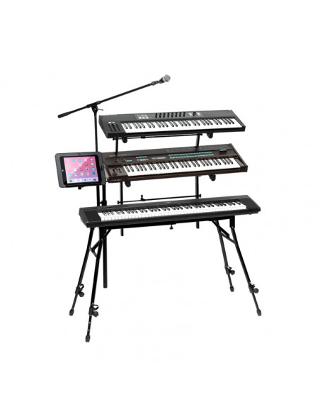 Set of keyboard arms, to mount on a keyboard stand
