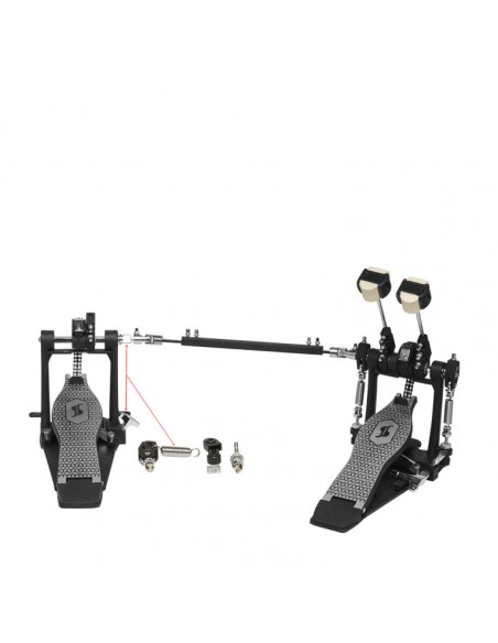 Double bass drum pedal, 52 series