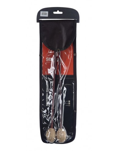 Pair of maple marimba mallets - Medium