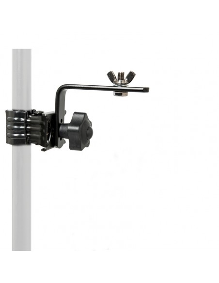 Lighting holder, with clamp, short