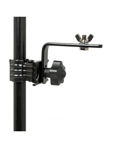Lighting holder, with clamp, short