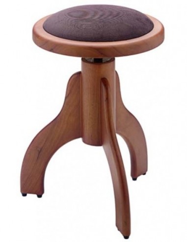 Matt piano stool, wild cherry colour,...