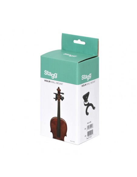 25695Wall-mounted violin holder