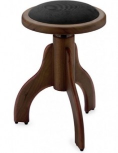 Matt piano stool, rosewood...