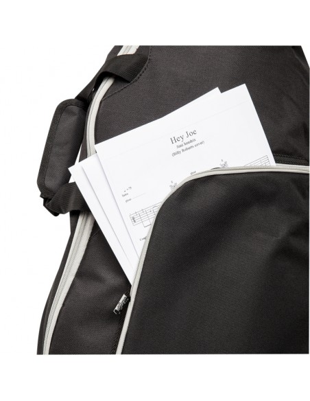Basic series padded water-repellent terylene bag for electric bass guitar