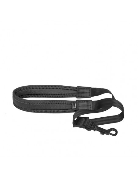 Fully-adjustable Easy saxophone strap with soft neck padding, black