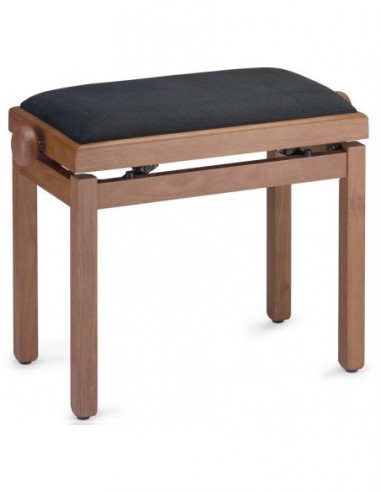 Matt piano bench, wild cherry colour,...