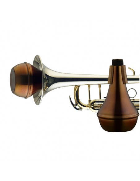 Vintage straight mute for trumpet