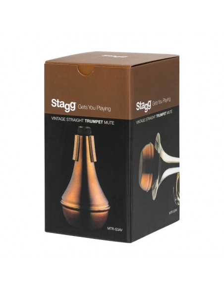 Vintage straight mute for trumpet