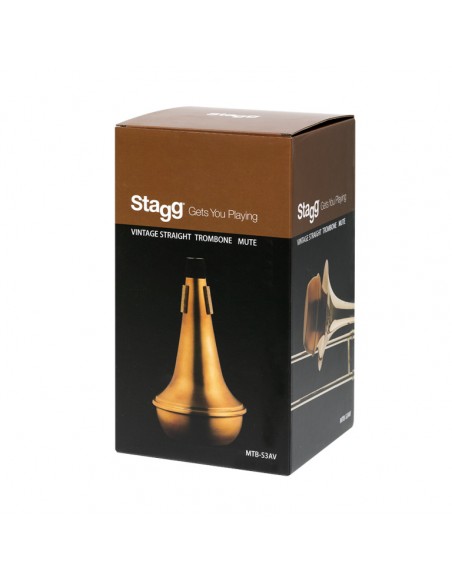Vintage straight mute for trombone