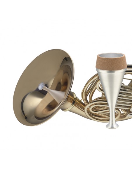 French horn stop mute