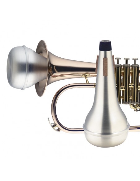 Straight mute for flugelhorn