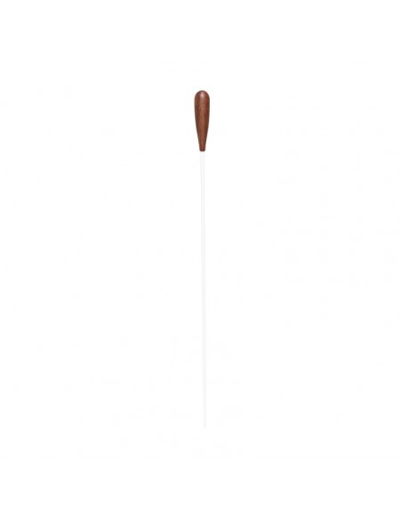 Wooden baton with elliptical handle