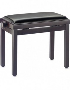 Matt piano bench, rosewood...