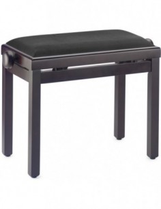 Matt piano bench, rosewood...