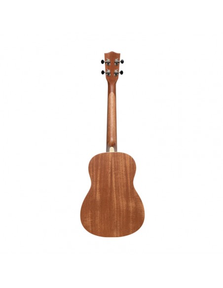 Traditional soprano ukulele with spruce top and black nylon bag