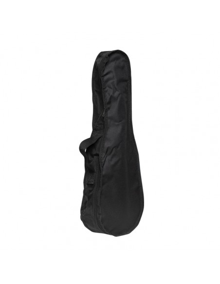 Traditional soprano ukulele with spruce top and black nylon bag