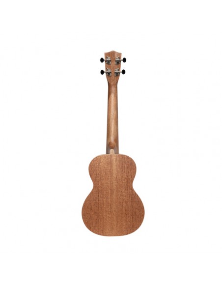 Traditional tenor ukulele with spruce top and black nylon bag