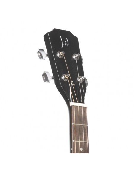 Acoustic-electric Cigar Box Guitar with 4 strings, sapele top, Cask series