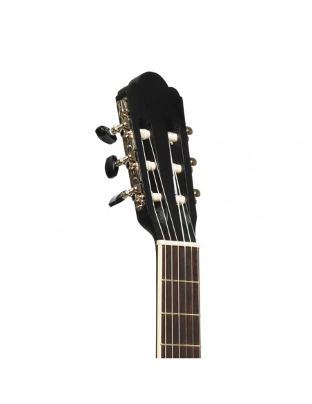 SCL70 classical guitar with spruce top, black